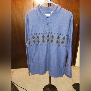 Haggar long sleeve polo